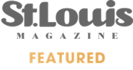 St. Louis Magazine logo with featured label.