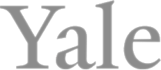 Text logo of Yale University.